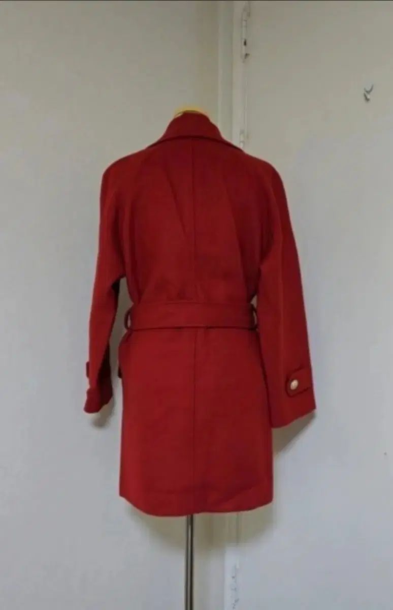 バルマン ダブル ハーフコート 34 オーバーサイズ