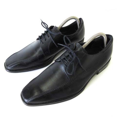 アシックス asics ランウォーク RUNWALK ビジネスシューズ 革靴 レザー 幅広ワイズ 25.0 cm EEEE 黒 ブラック 紳士 ビジネス 通勤 くつ 靴 シューズ