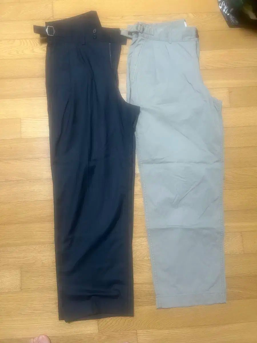 ANOTHER OFFICE アナザーオフィス サンティアゴ スラックス チノ 2枚 まとめ