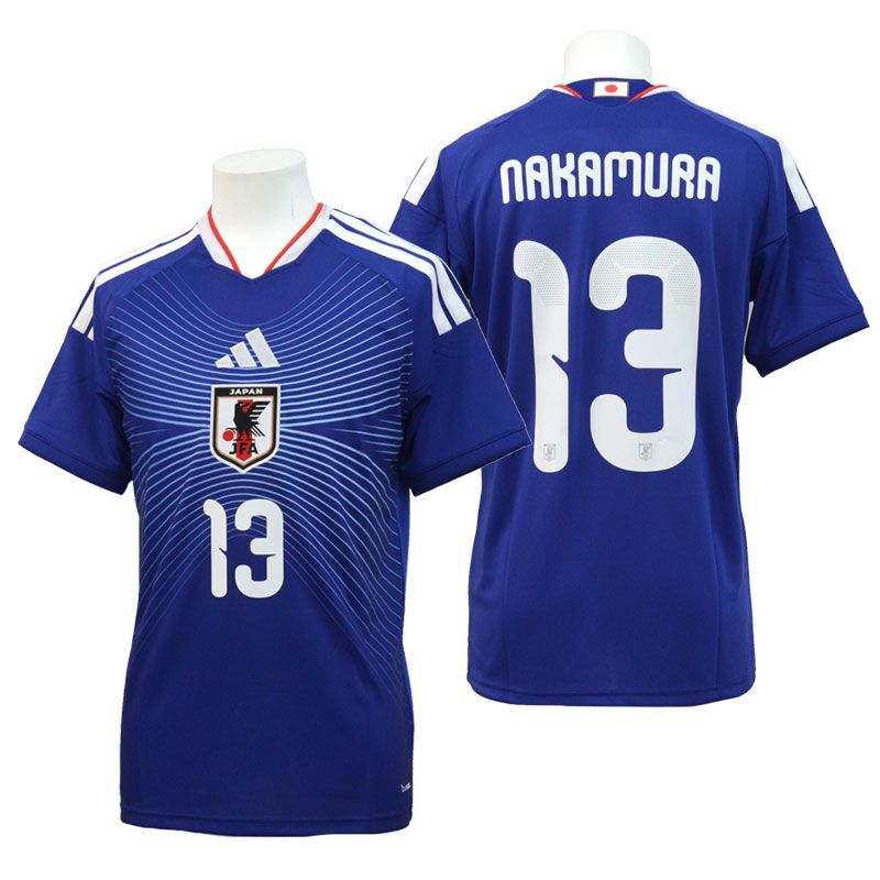 アディダス サッカー日本代表 2026 ホーム ユニフォーム 背番号13 中村敬斗 JAPAN 26SS DAZ45 中村敬斗 中村敬斗 13