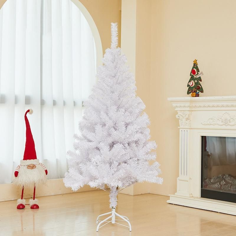 クリスマスツリー 1.2m 1.5m 1.8m 2.1m 2.4m 白色 PVC製 卓上 飾り付け イベント パーティー シーズン