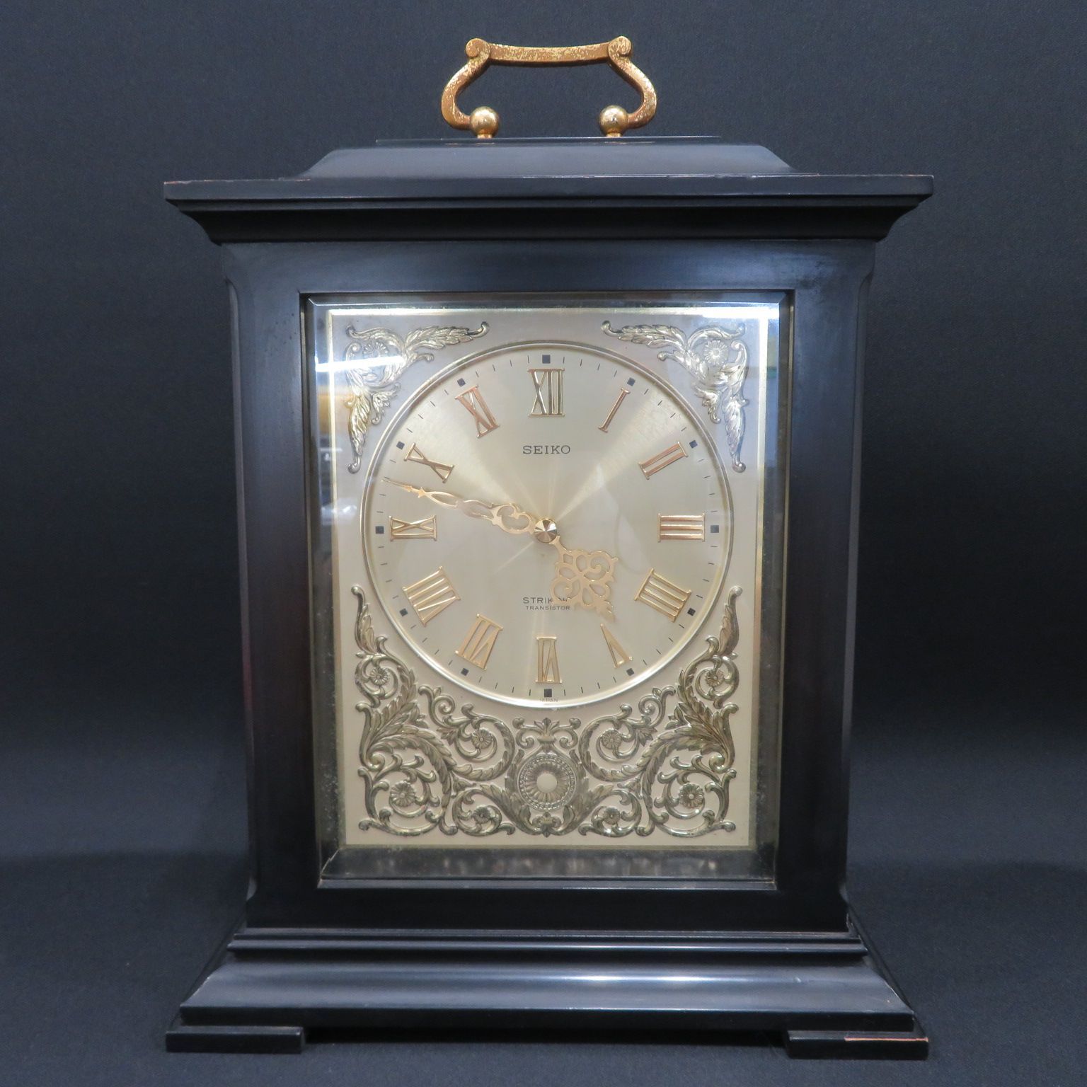 5134□セイコー(SEIKO)□トランジスタクロック□昭和レトロ□置時計