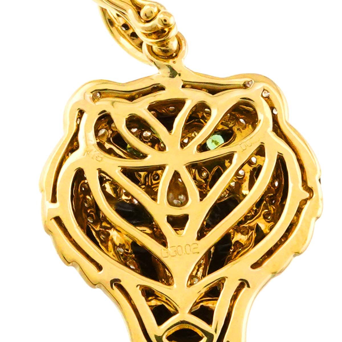 K18/ガーネットトップ K18イエローゴールド ガーネット ペンダントトップ | 高品質 金・プラチナ