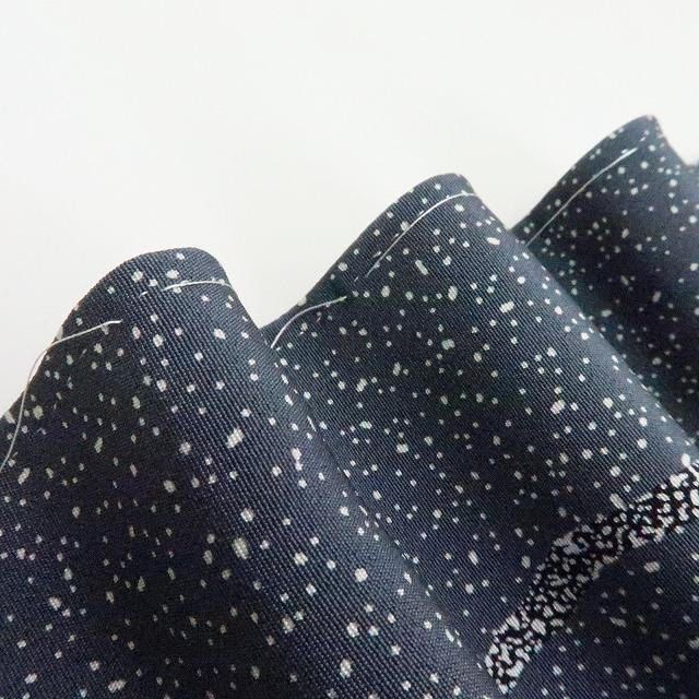 百華 Y 2233 川村久太郎落款 叩き染 仕付け糸付 正絹 訪問着 着物