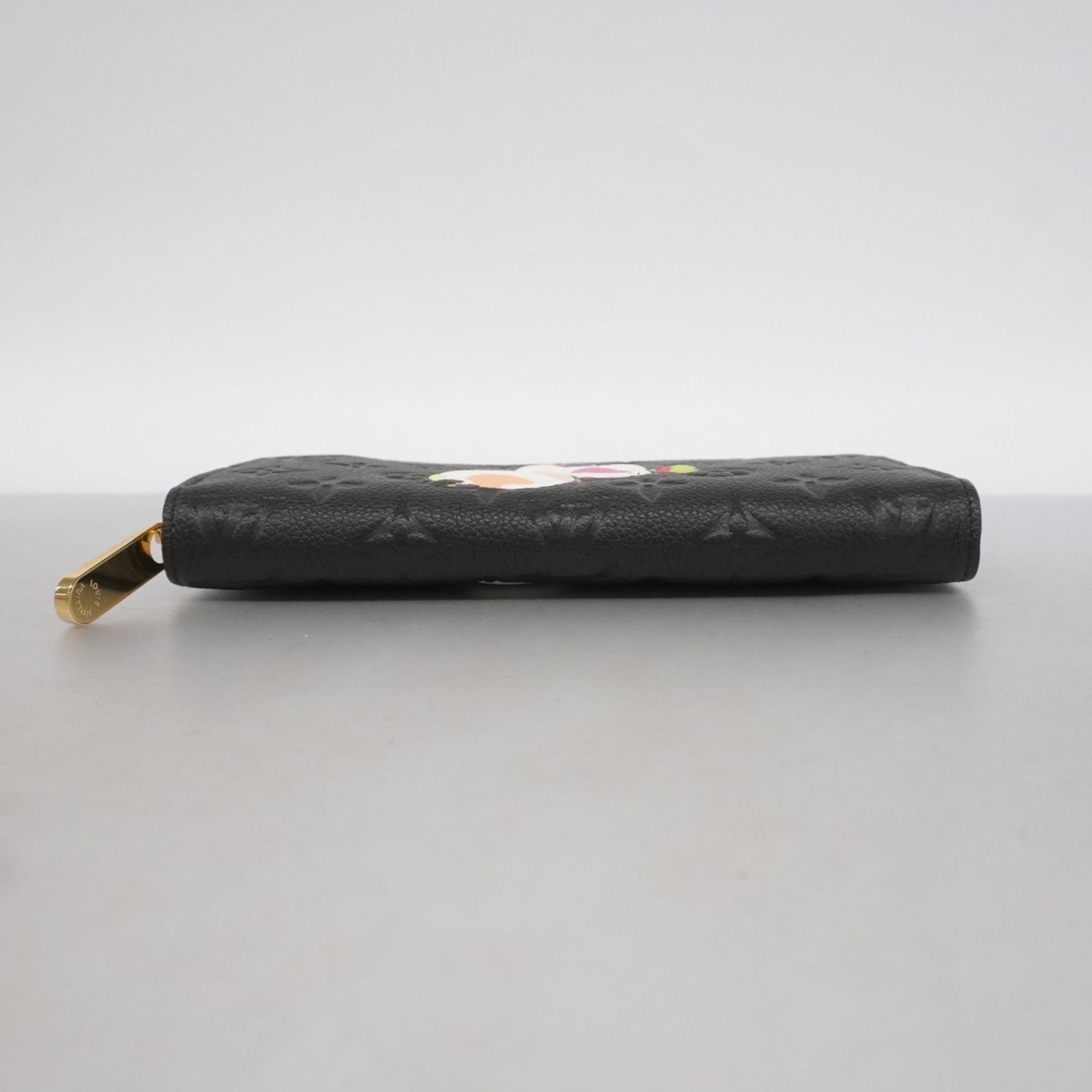 ルイ ヴィトン Louis Vuitton 長財布 モノグラムアンプラント パンダ ジッピーウォレット M 14160 ノワールレディース