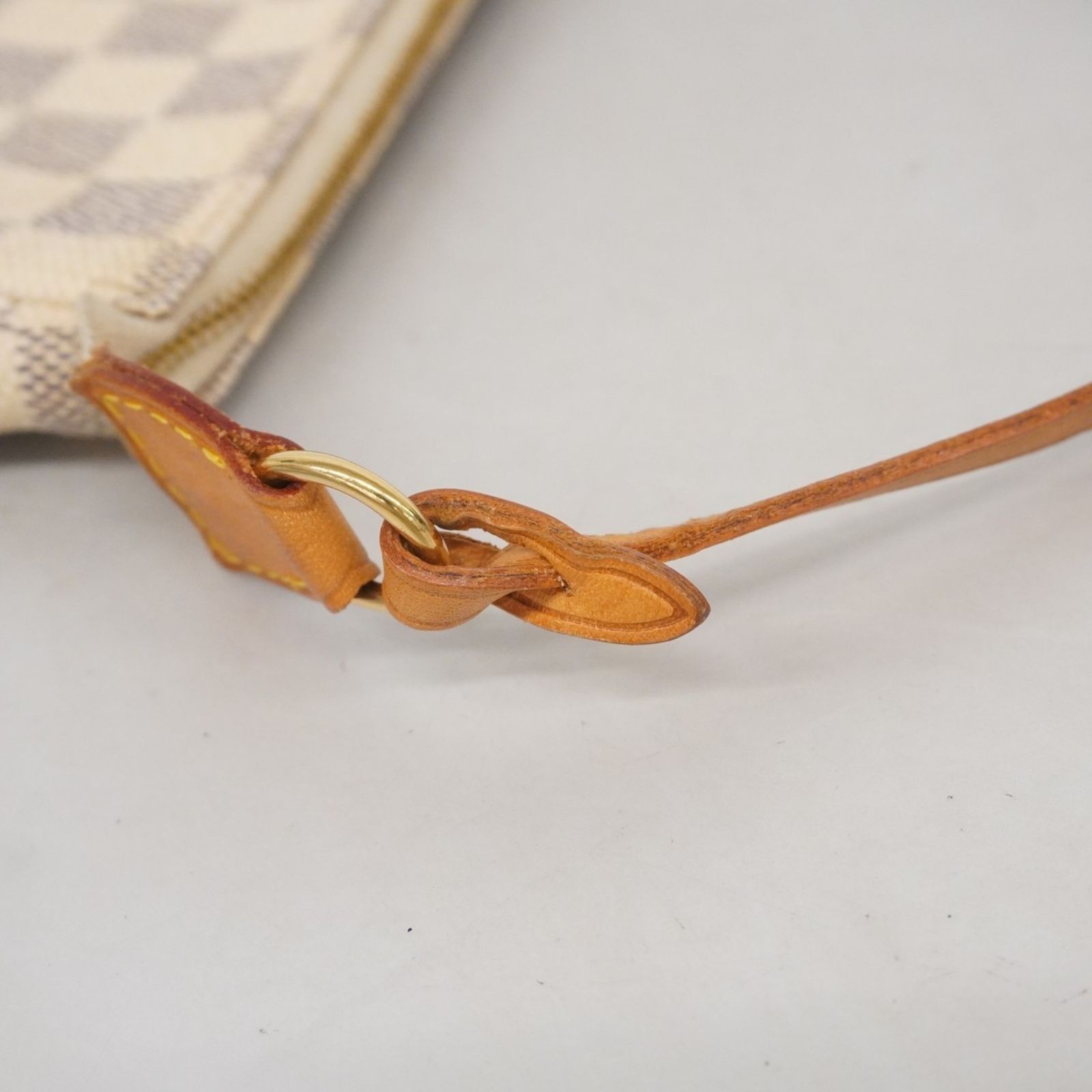  ルイ ヴィトン Louis Vuitton ポーチ ダミエ アズール ポシェットアクセソワール N 51986 ホワイトレディース ポーチ バッグ