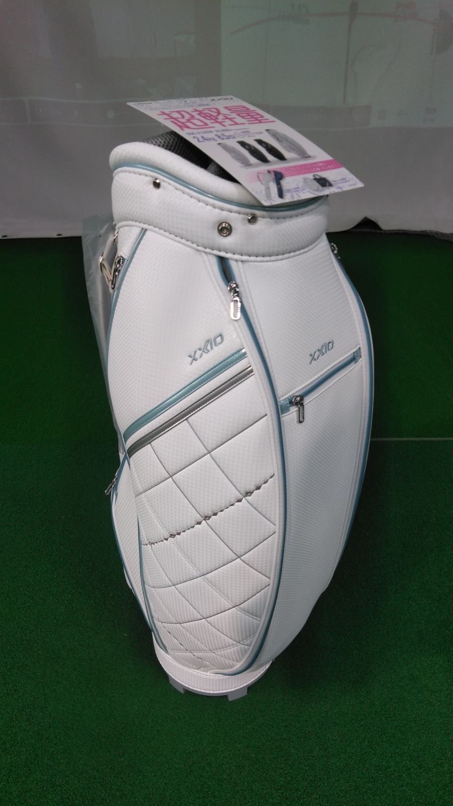 レディス用キャディバッグ ホワイト