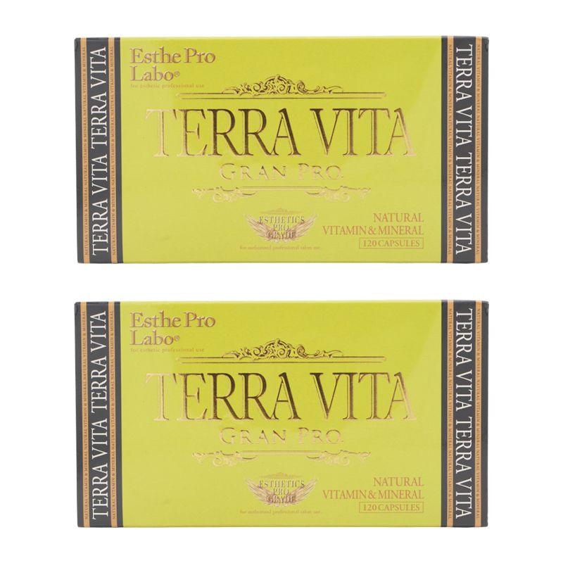 2個セット Esthe Pro Labo テラヴィータ グランプロ 120粒入り マルチビタミン ミネラルサプリメント 指定場所ダイレクト