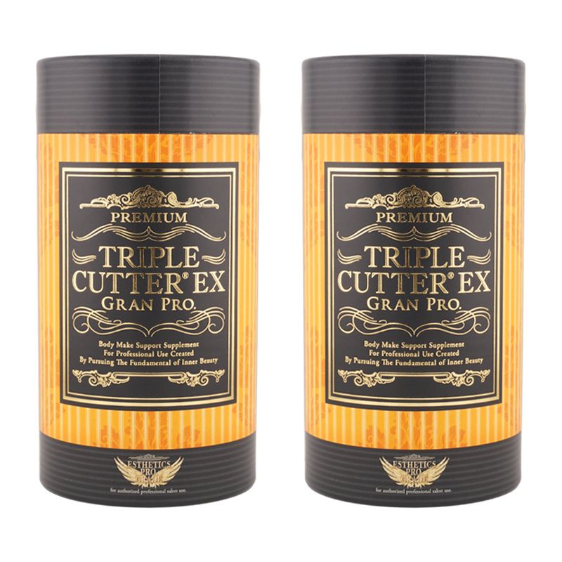 2個セット 箱無し Esthe Pro Labo トリプルカッター EX グランプロ 3.15g×30包 食物繊維 植物性由来 食習慣ケア ネコポス