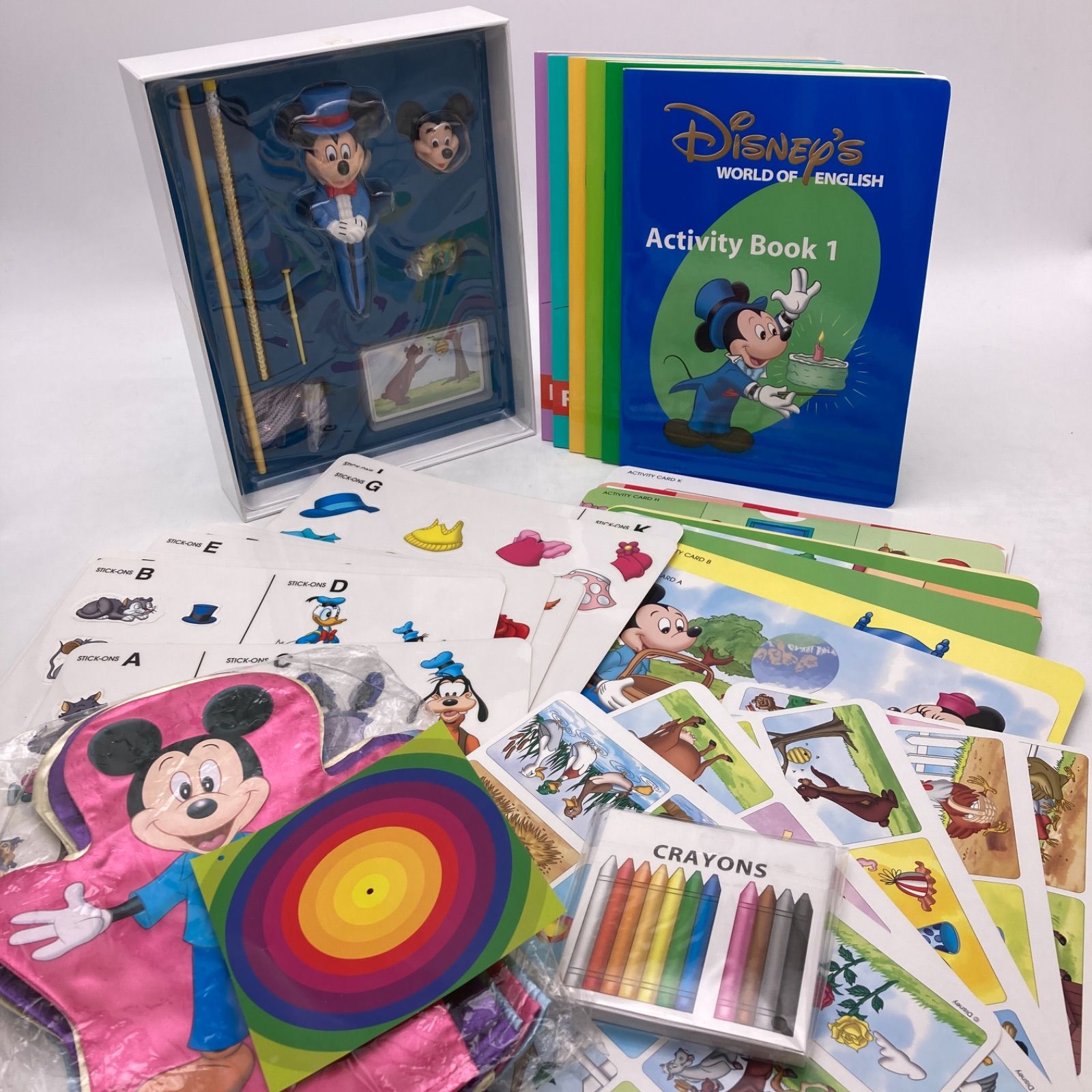 最新 メインプログラム　絵本 CD　ディズニー英語システム　306421 メインプログラム 絵本 CD DVD ディズニー英語システム DWE 1100121