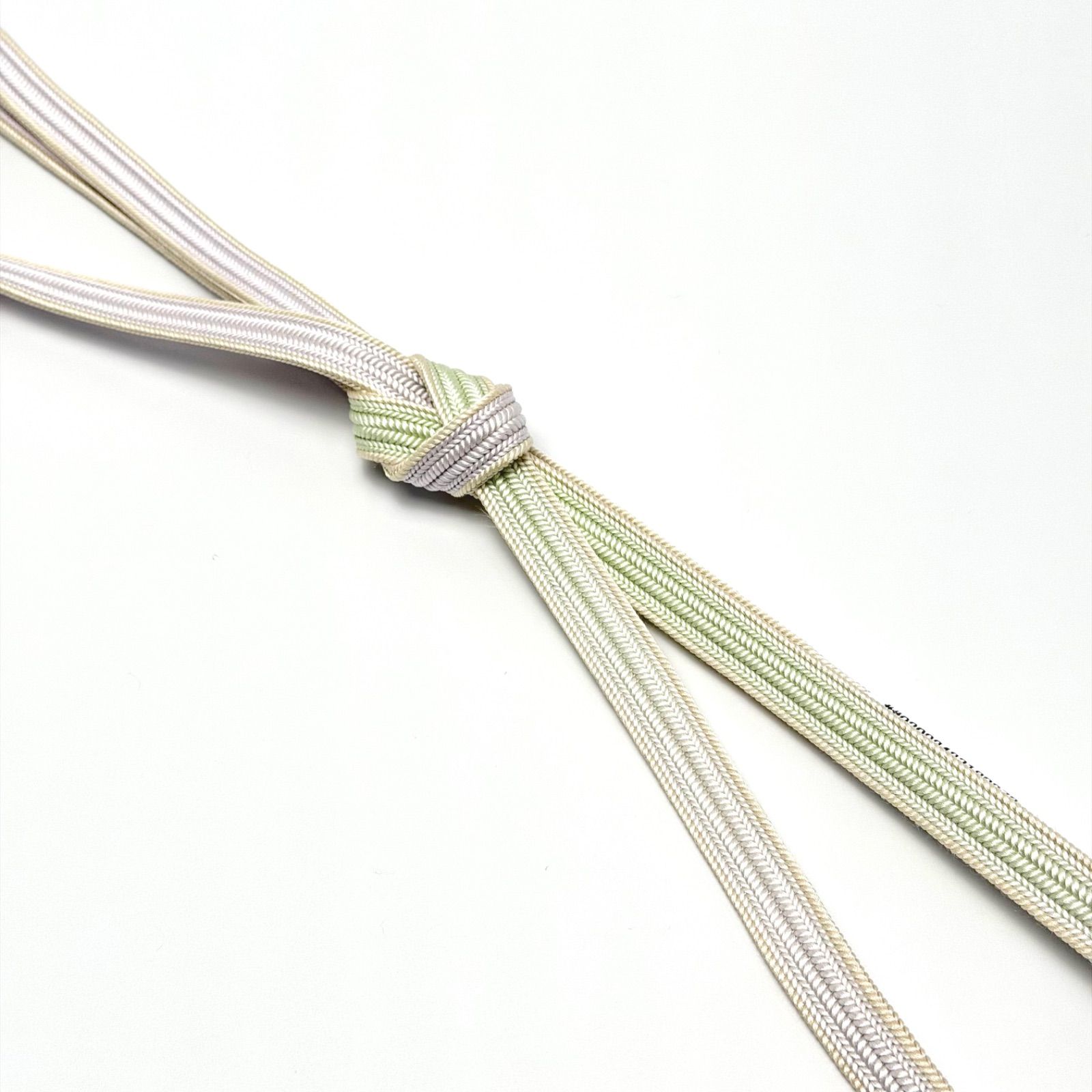 帯締め 衿秀 綾竹組 双葉ぼかし より房 0071