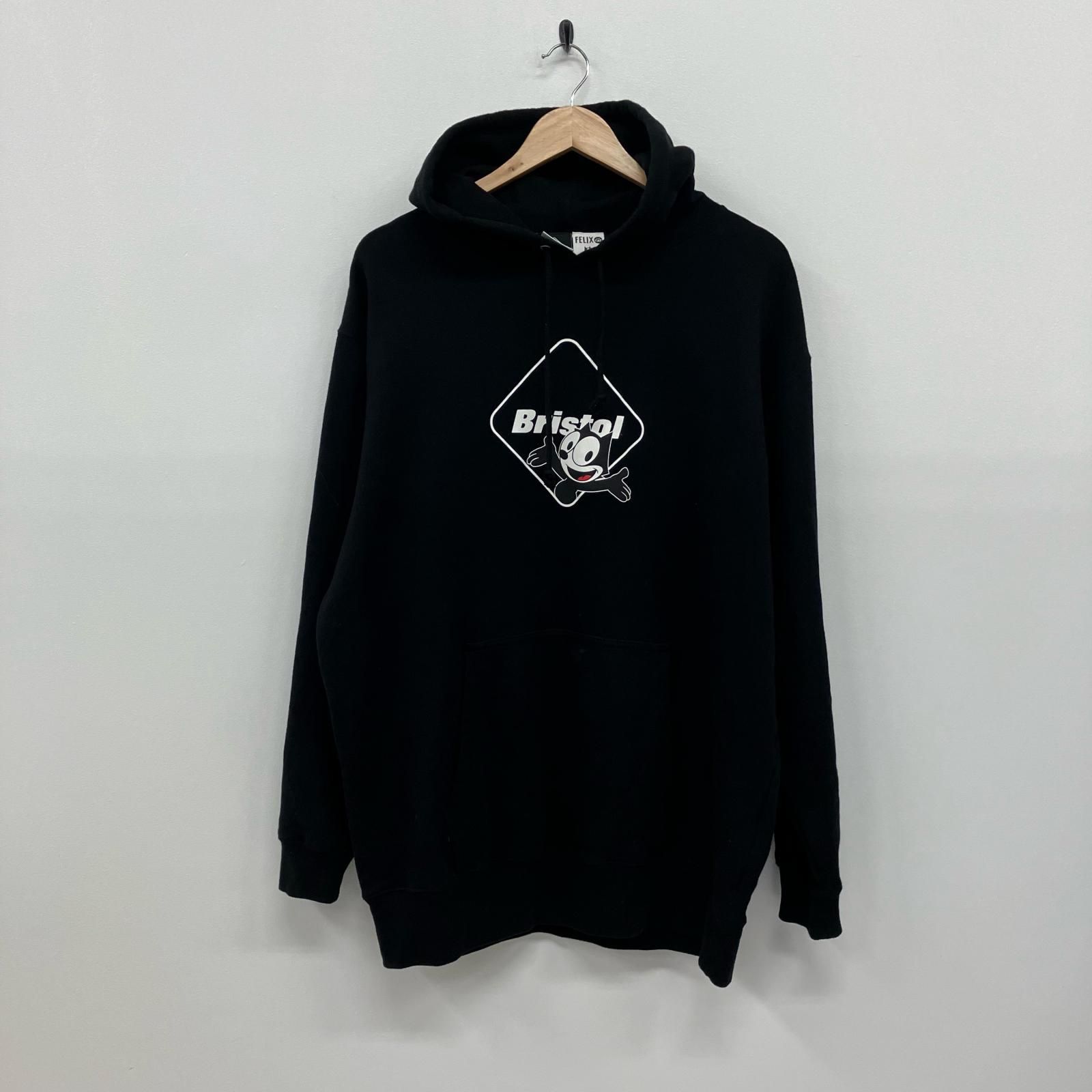 イオン広店 FCRB エフシーアールビー パーカー FELIX THE CAT SUPPORTER SWEAT HOODIE FCRB-232133 ブラック サイズ XL 103