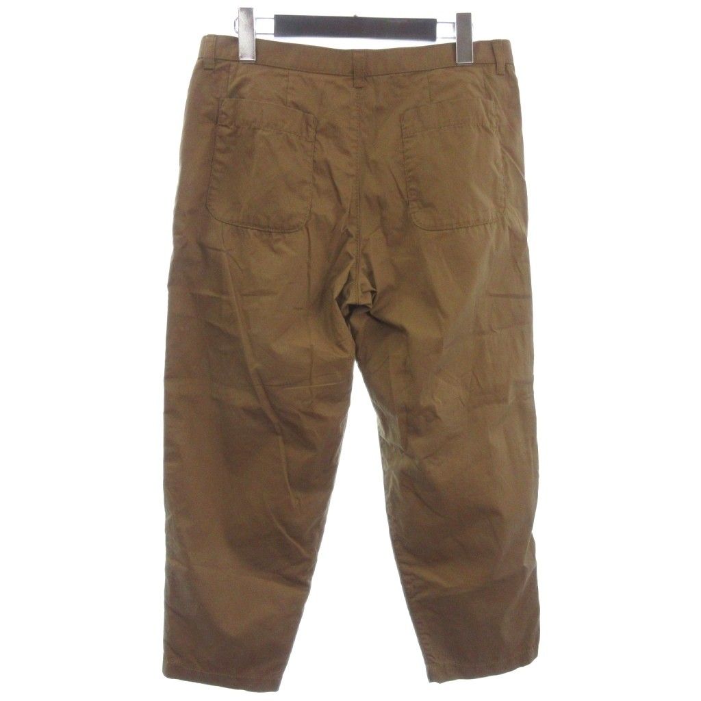 トリココムデギャルソン ジャガード織り タックパンツ テーパード