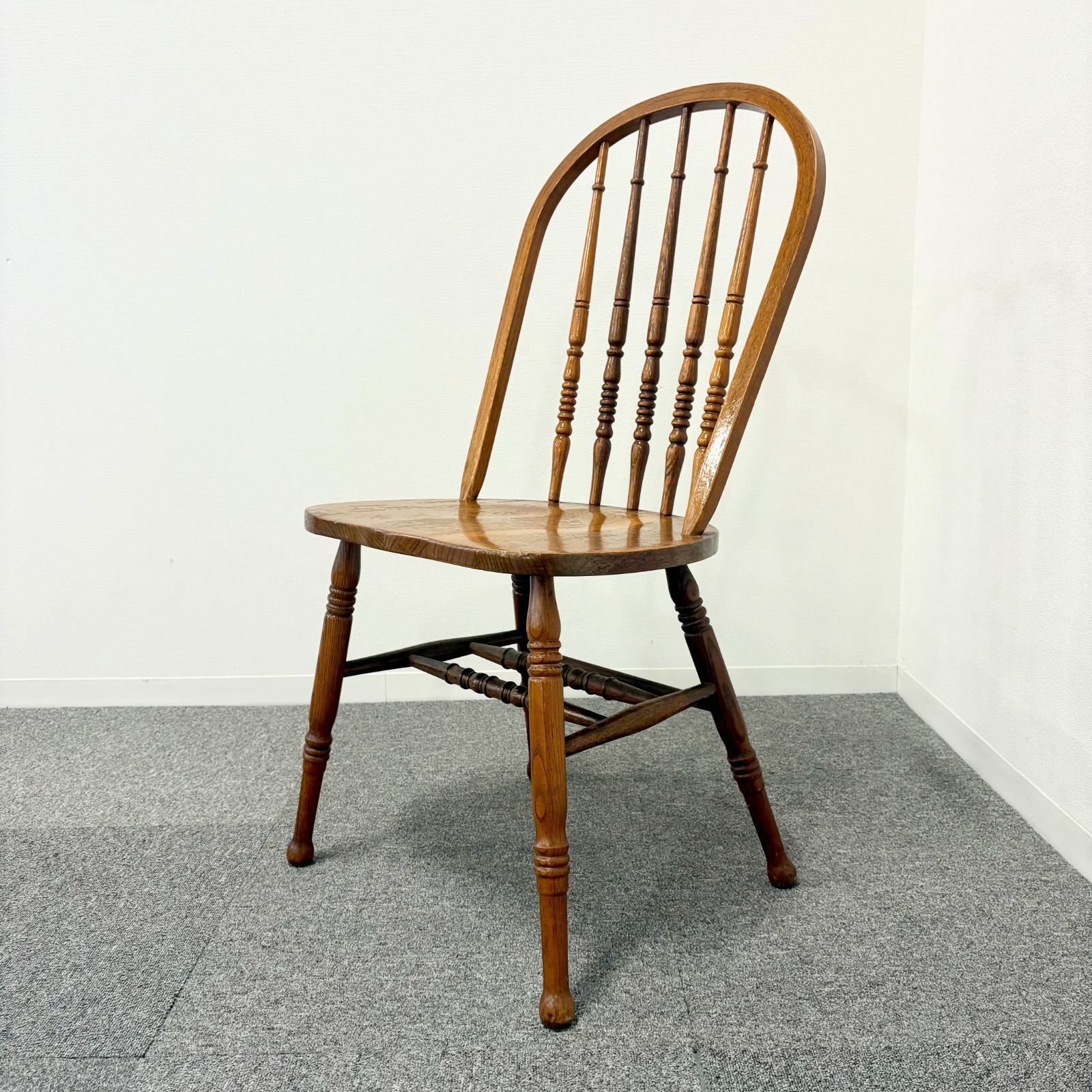 ウィンザーチェア/幅470mm×奥行490mm×高さ940mm/椅子/ヴィンテージ
