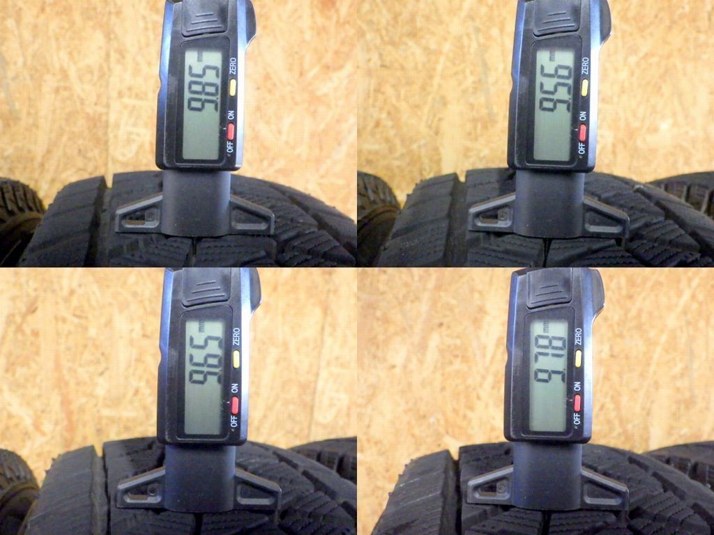 SR 155 製造 約8 5部山 BS BLIZZAK DM V 2 195 80 R 15 4本