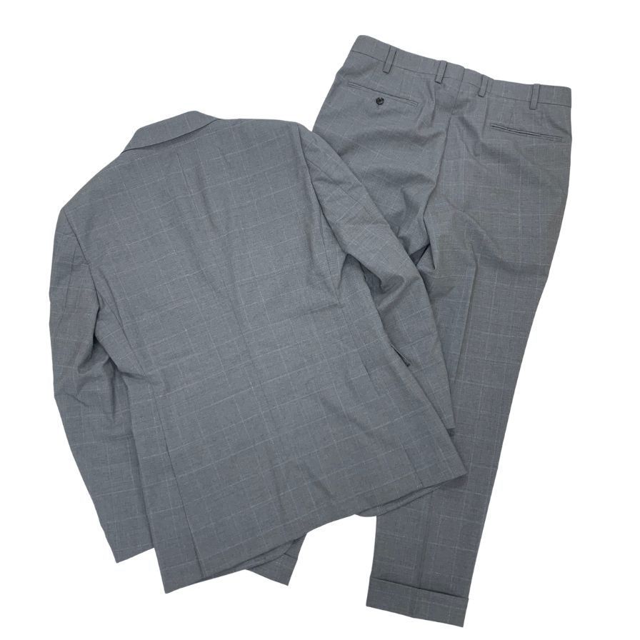 ヒルトン スーツ セットアップ 2B グレー サイズA6 メンズ AFA22