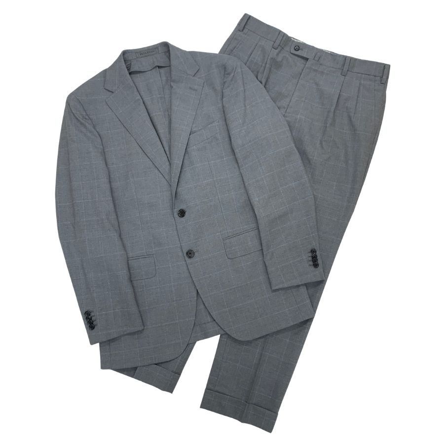 ヒルトン スーツ セットアップ 2B グレー サイズA6 メンズ AFA22