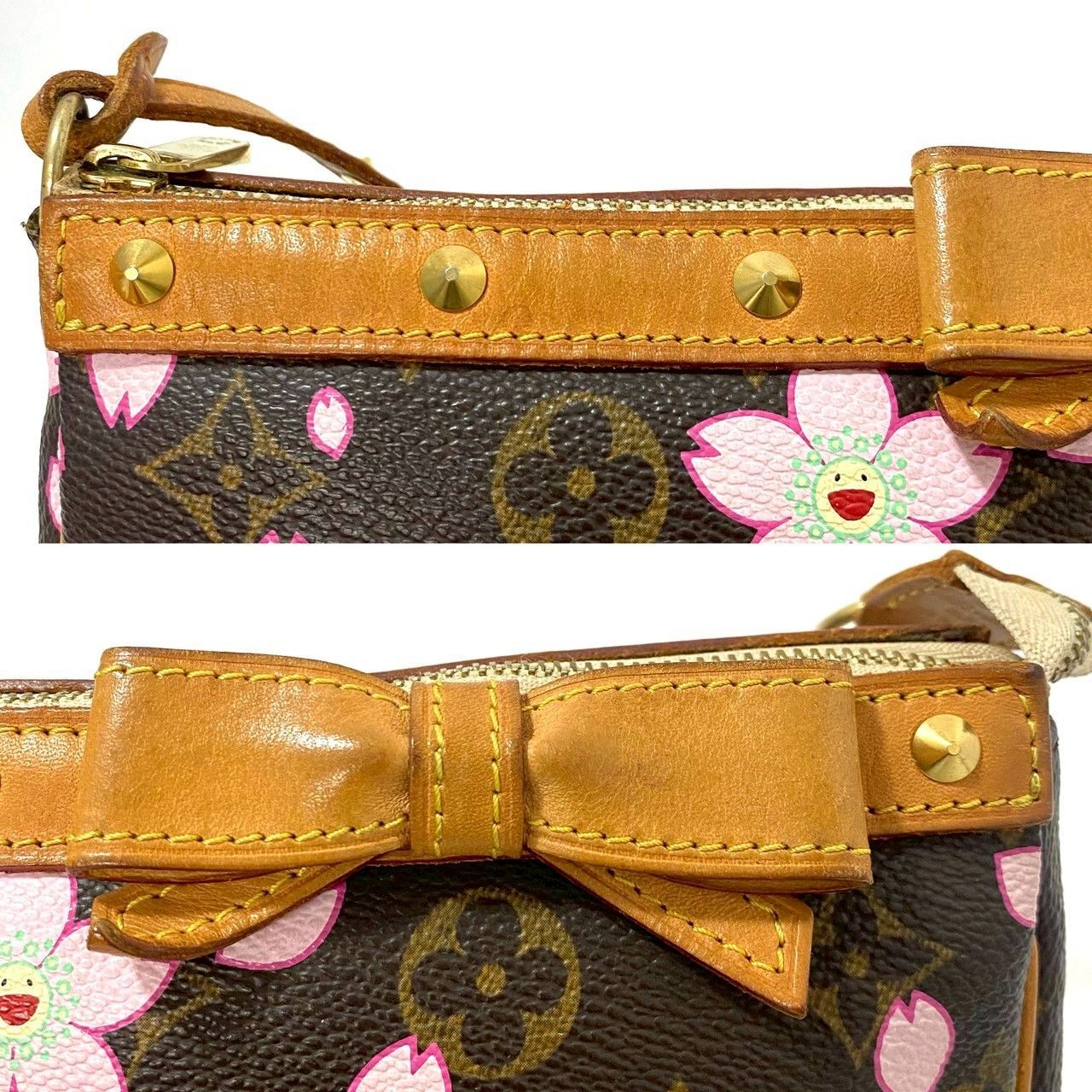 ハンドバッグ ブラウン