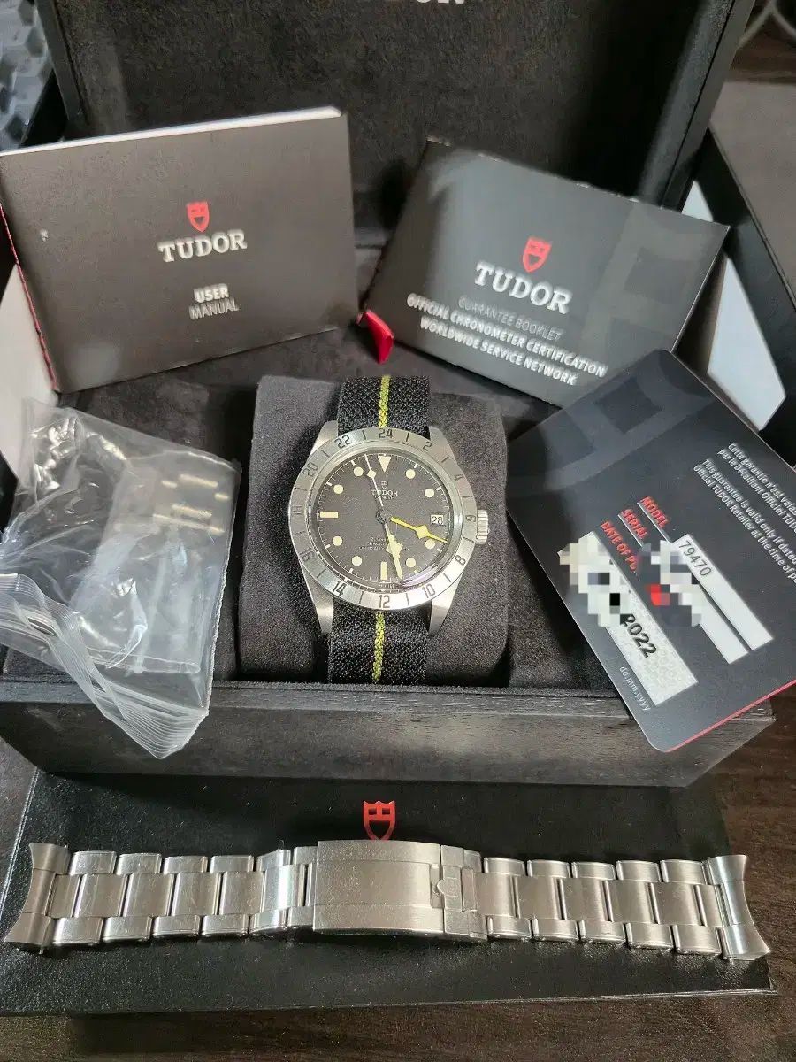 チューダー ブラックベイ プロ 黒文字盤