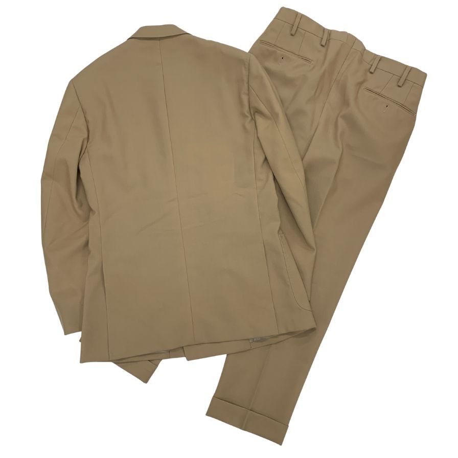 ヒルトン スーツ セットアップ ダブル ベージュ サイズL AFA22