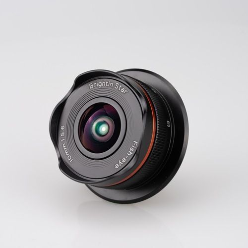 アウトレット Brightin Star 10mm F5.6 Fish-eye ブラック ソニーEマウント APS-C 交換レンズ Brightin Star ブライティンスター
