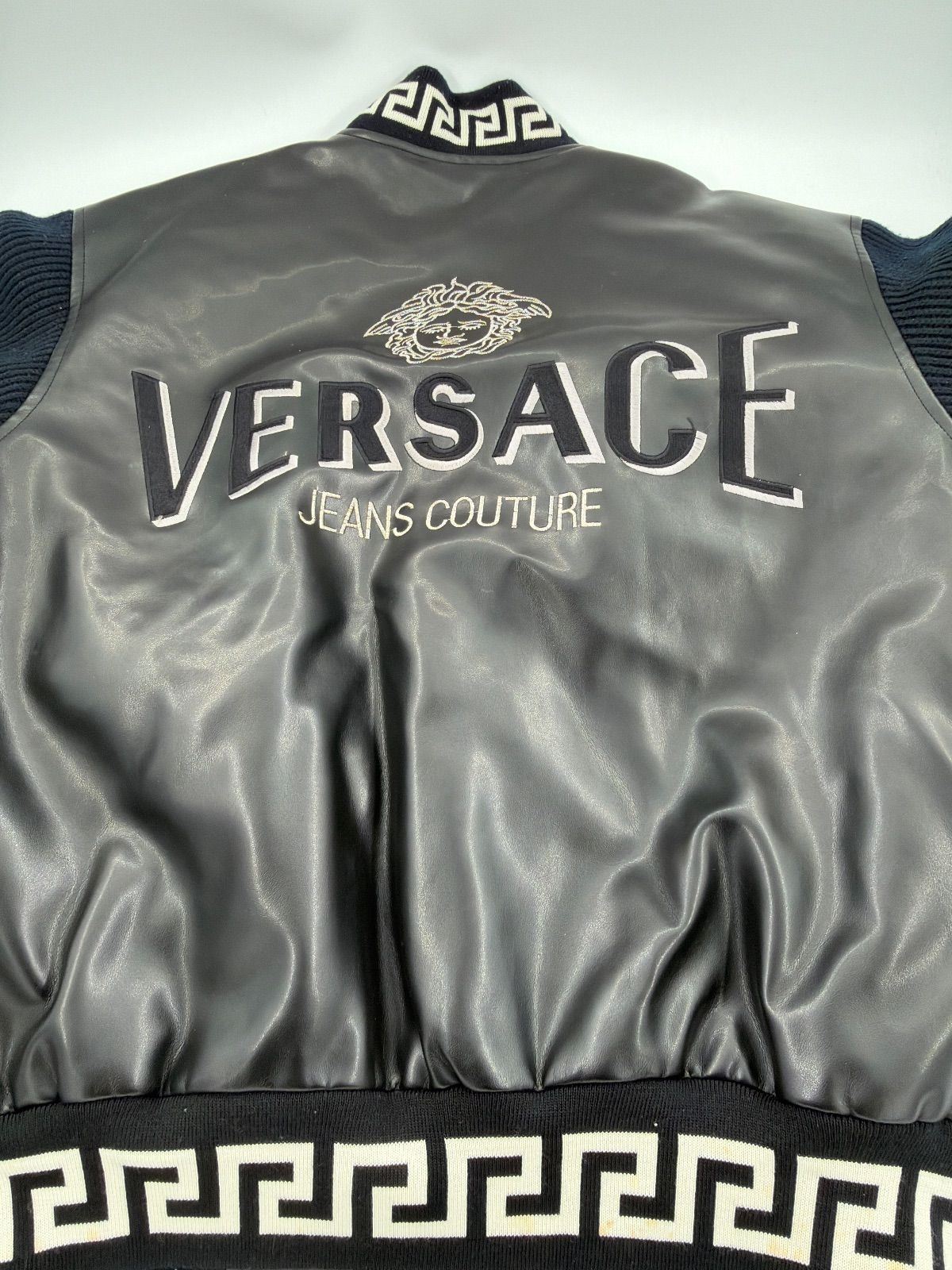 VERSACE JEANS COUTURE ヴァルサーチ レザージャケット スタジャン 革