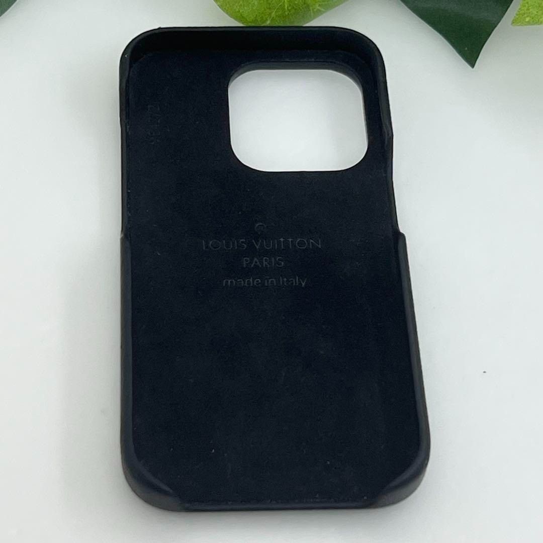 ルイヴィトン iPhone14Pro ブラック／ベージュ スマホケース5 122