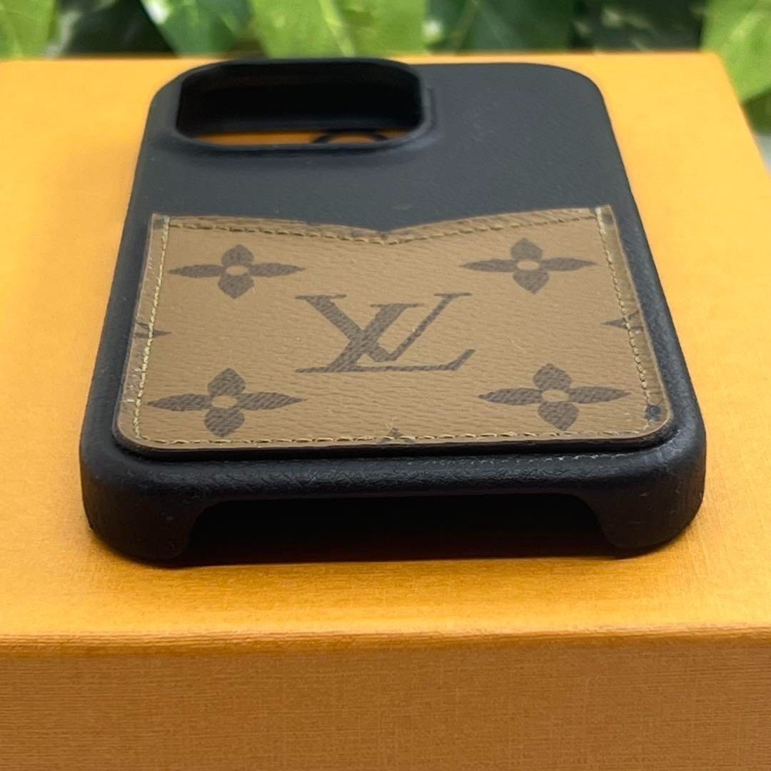 ルイヴィトン iPhone14Pro ブラック／ベージュ スマホケース5 122