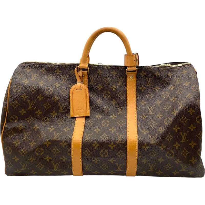ルイ ヴィトン LOUIS VUITTON キーポル50 M 41426 ブラウン モノグラム レディース ボストンバッグ