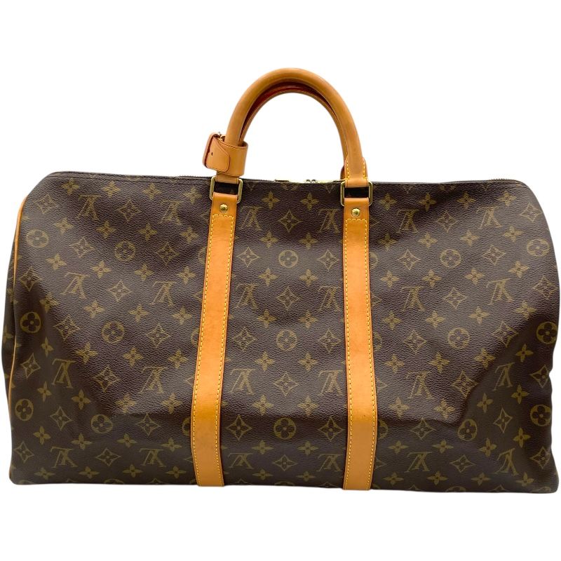 ルイ ヴィトン LOUIS VUITTON キーポル50 M41426 ブラウン モノグラム レディース ボストンバッグ