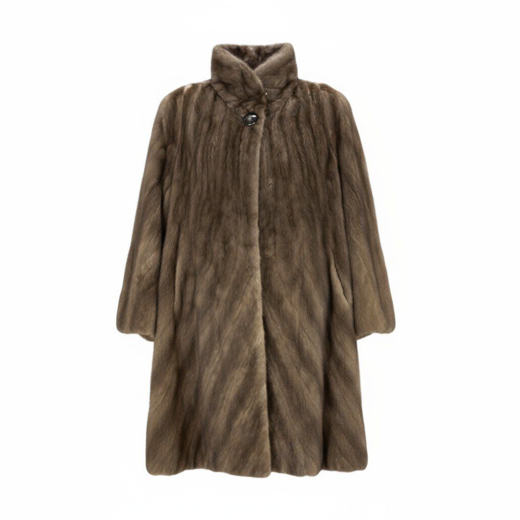 43k14 Josephine ジョセフィーヌ American Legend アメリカンレジェンド ミンクファーコート ロングコート 毛皮 ブラウン レディースu02t