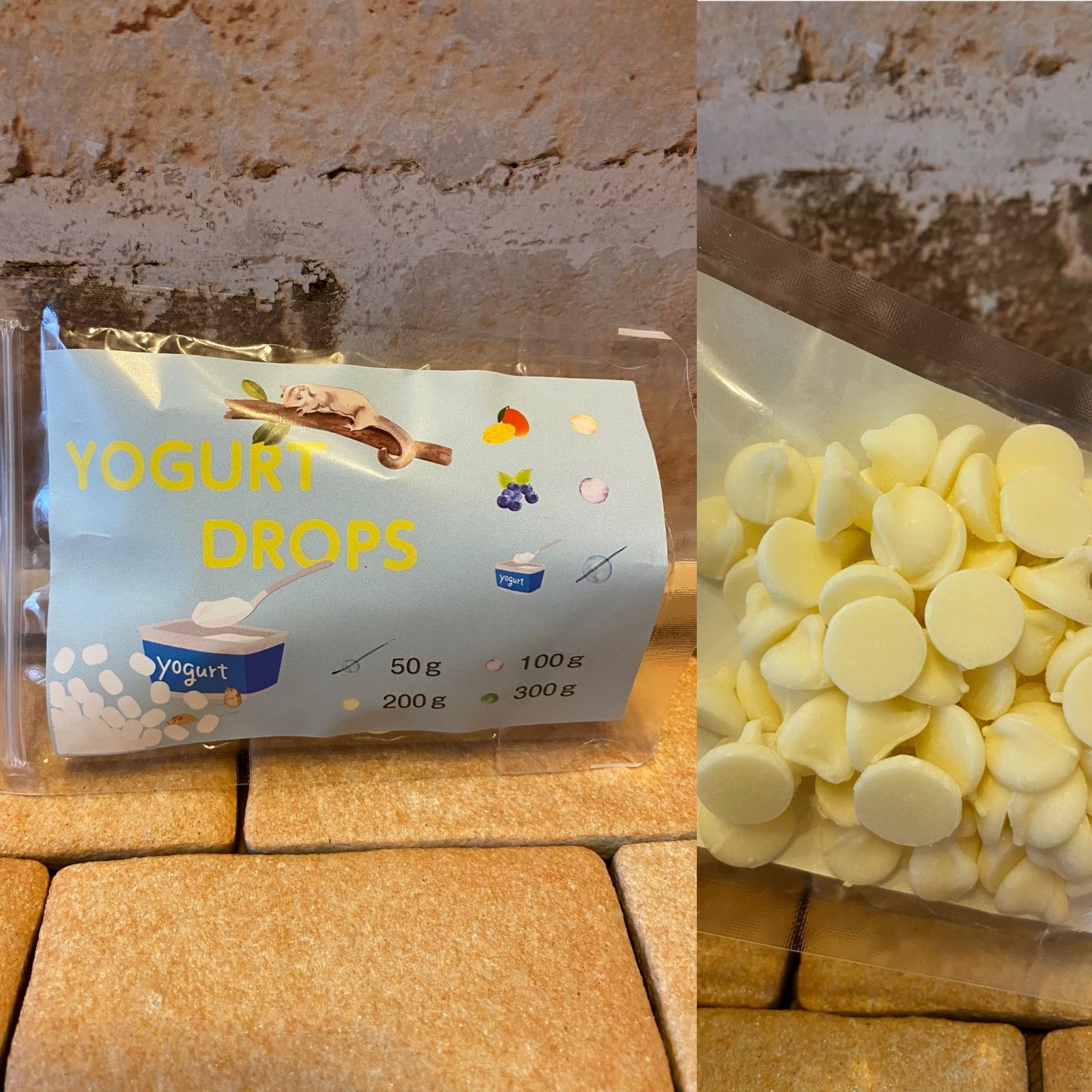 ヨーグルトドロップ50㌘、小動物おやつ - メルカリ