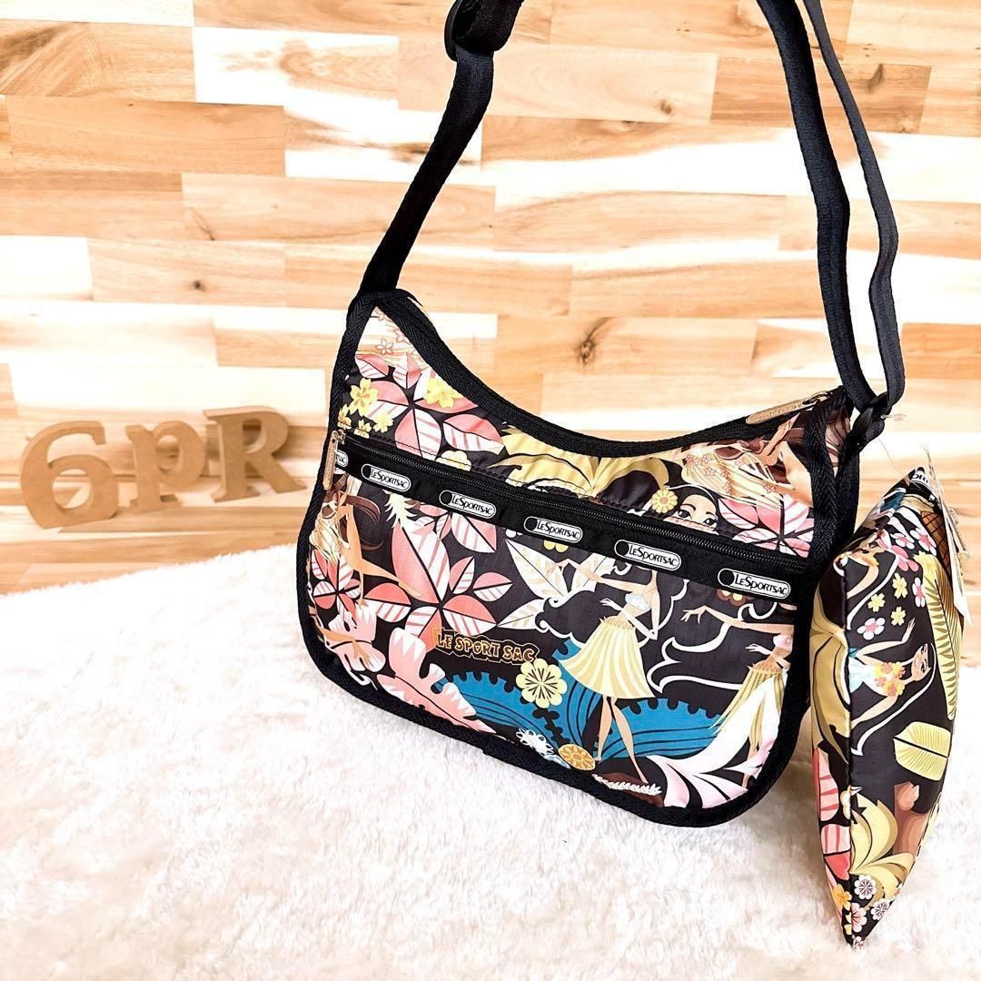 【美品】レスポートサック　ハワイ限定ワヒネフラ柄　ラージウィークエンダー 未使用/ハワイ限定【レスポートサック】アロハ ワヒネフラ柄