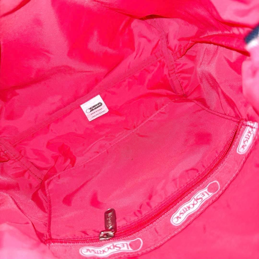 レスポートサック】カラフル マカロン スイーツ ショルダーバッグ 総柄  