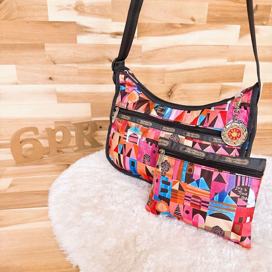 クロスボディ ポーチ付き