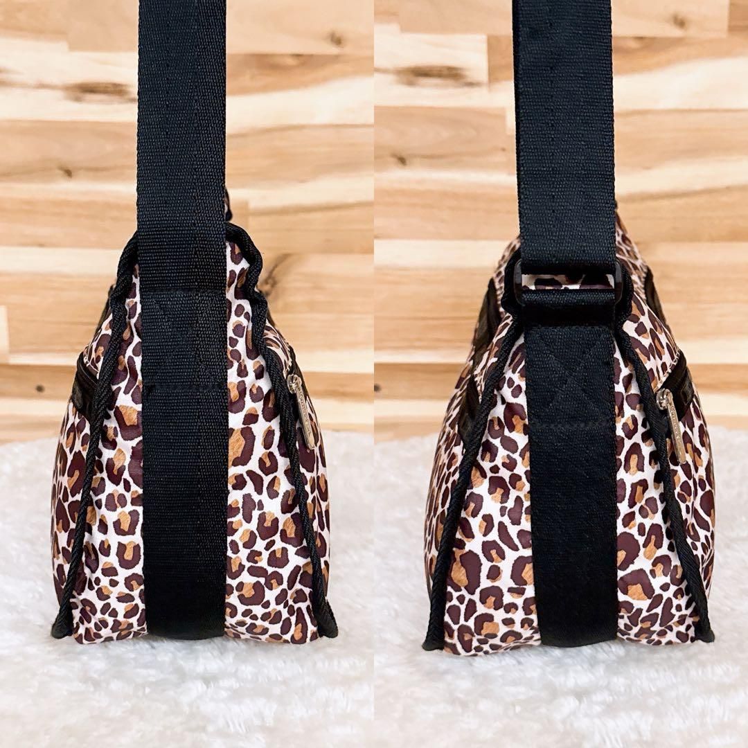 レスポートサック】レオパード ショルダーバッグ 豹ヒョウ柄 ポーチ