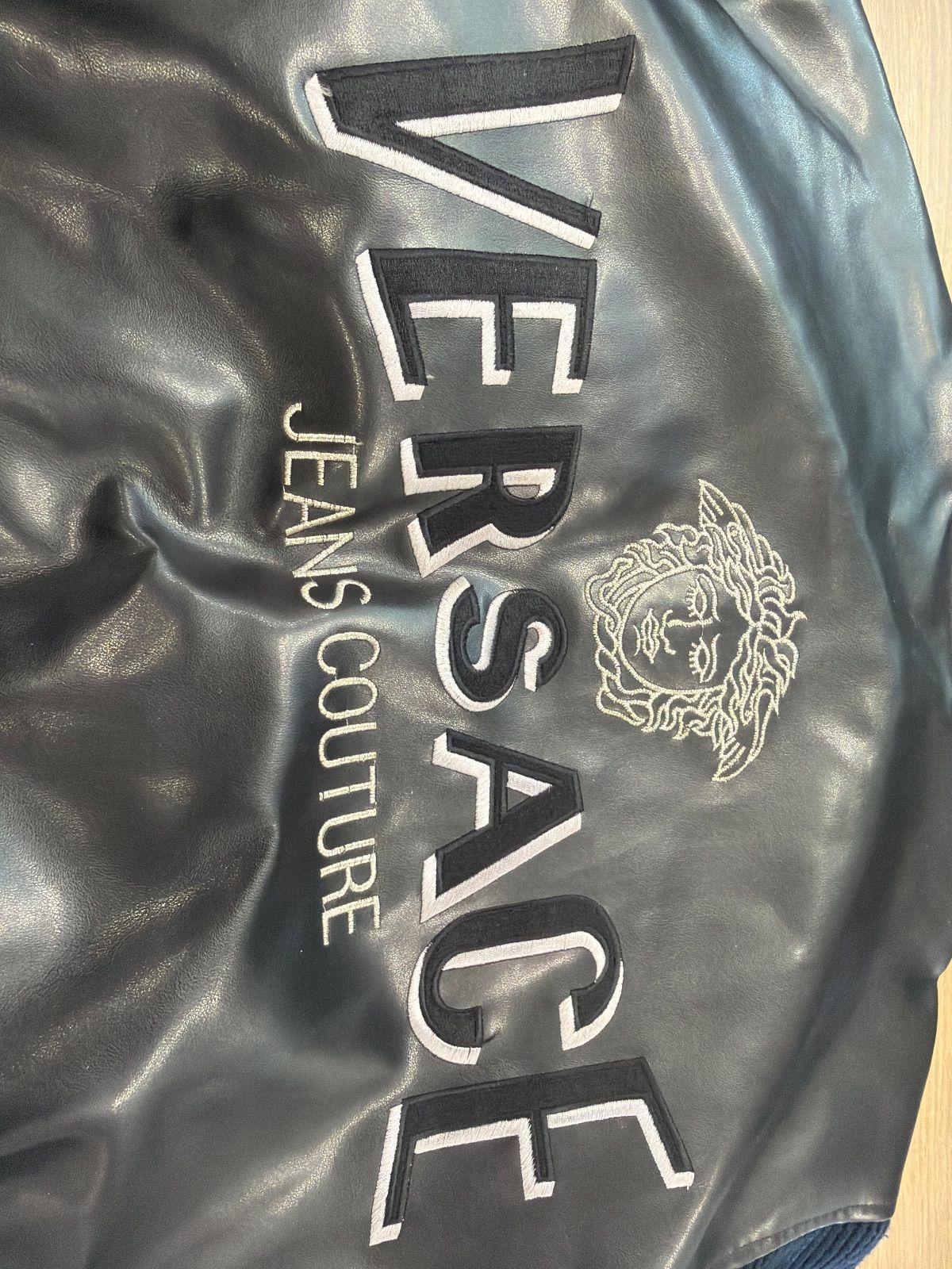 VERSACE JEANS COUTURE ヴァルサーチ レザージャケット スタジャン 革