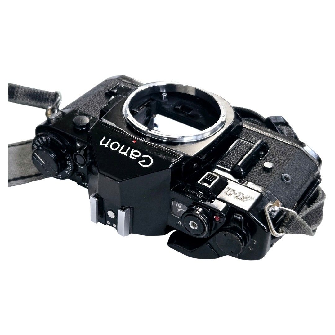  整備済み CANON キャノン A 1 FD 50 mm F 4 S C ボディ レンズセット 20461 一眼レフカメラ(フィルム) フィルムカメラ