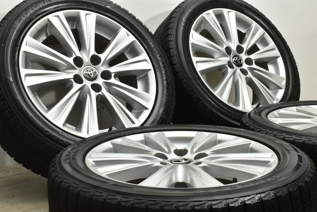 交換用に トヨタ 30 アルファード ヴェルファイア 18 in 7 5 J 45 PCD 114 3 ヨコハマ アイスガード iG 50 235 R