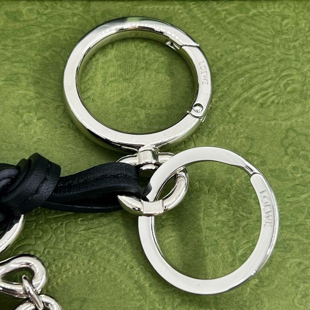 LOEWE アナグラム チャーム キーリング キーホルダー 062628 - メルカリ