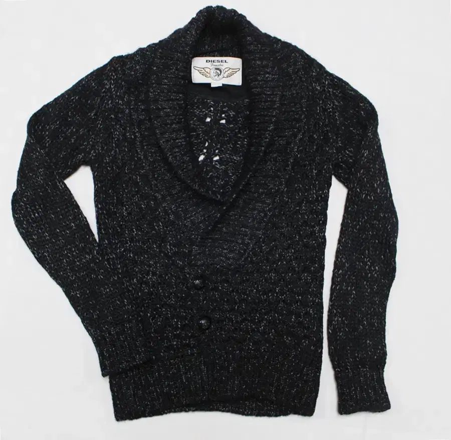 DIESEL ディーゼル メンズ 80 レディース 90 ニット ネック カーディガン R06