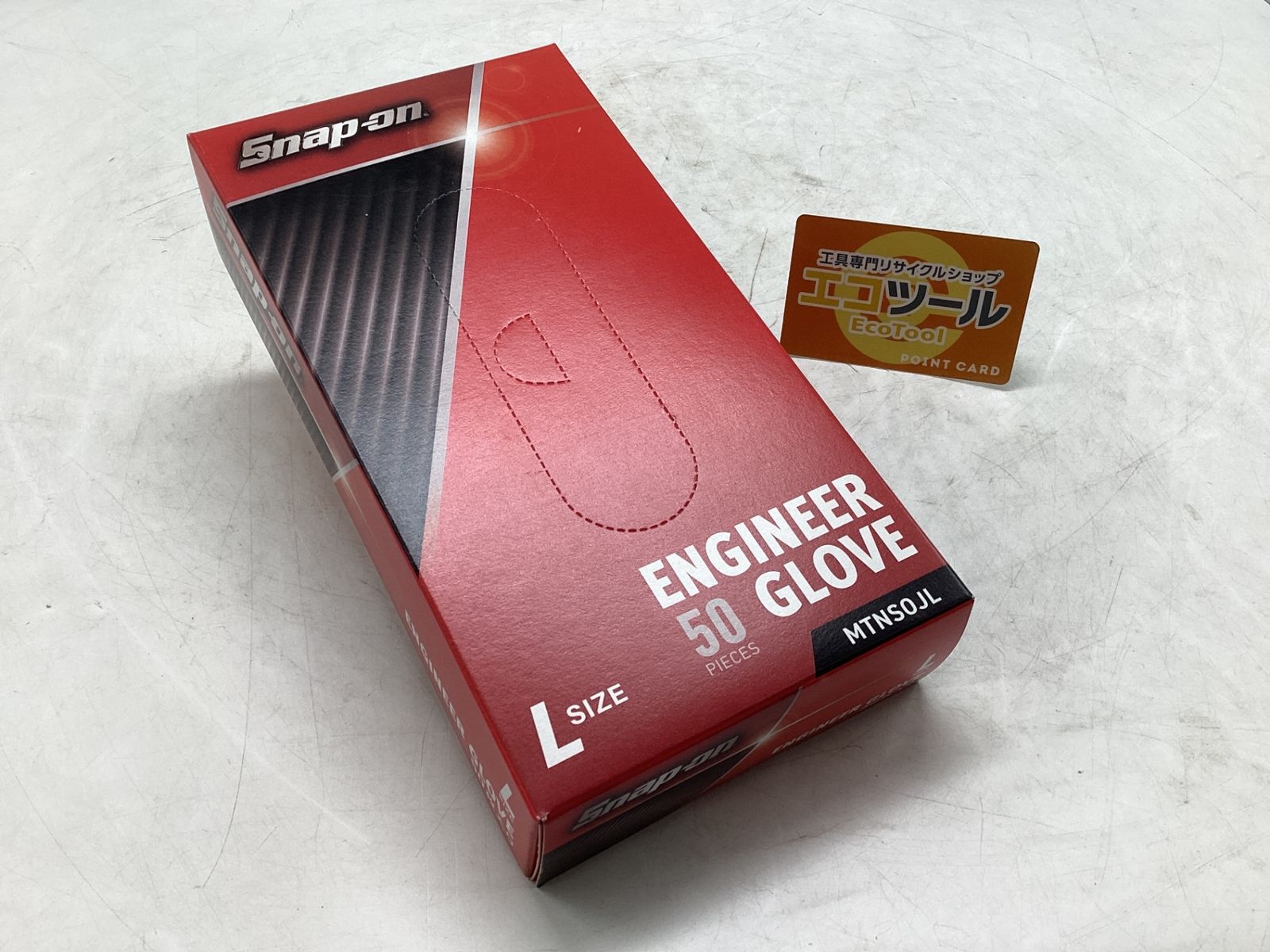 未開封・未使用】Snap-on/スナップオン エンジニアグローブ MTNSOJ【L】 [ITVV556IGMSS] [エコツール豊田