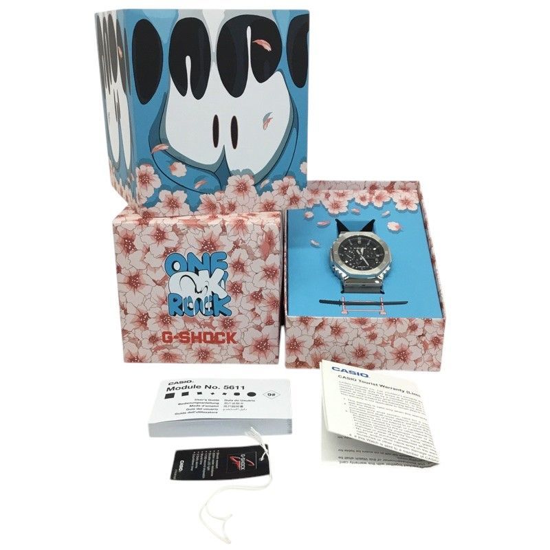 CASIO カシオ G SHOCK ONE OK ROCK 結成20周年 コラボレーションモデル GM クォーツウォッチ 品 AB 質屋 か ｎ
