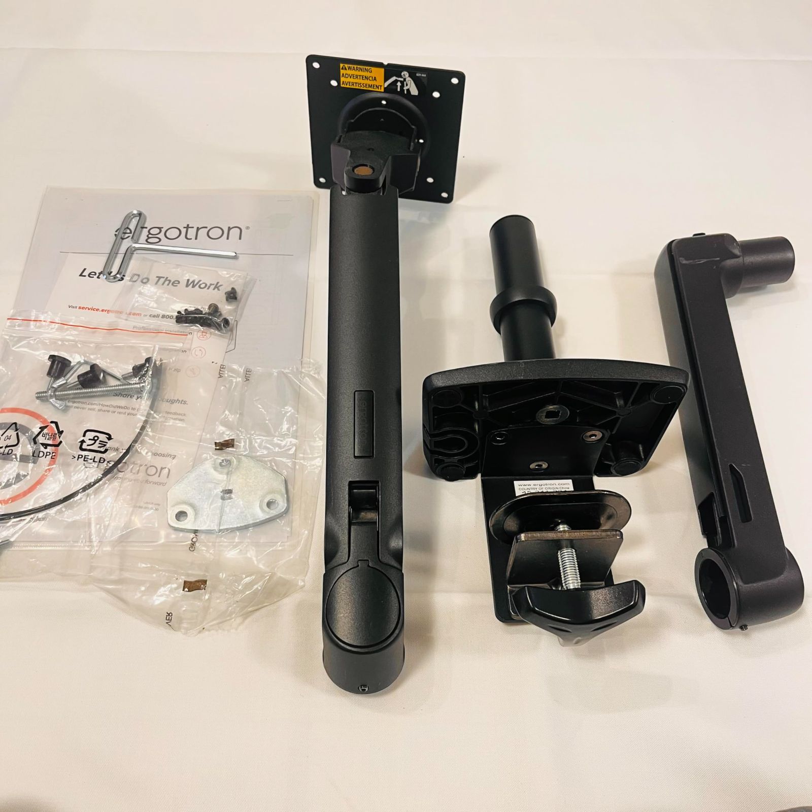 ERGOTRON エルゴトロン LX モニターアーム 45-241-224 No2665