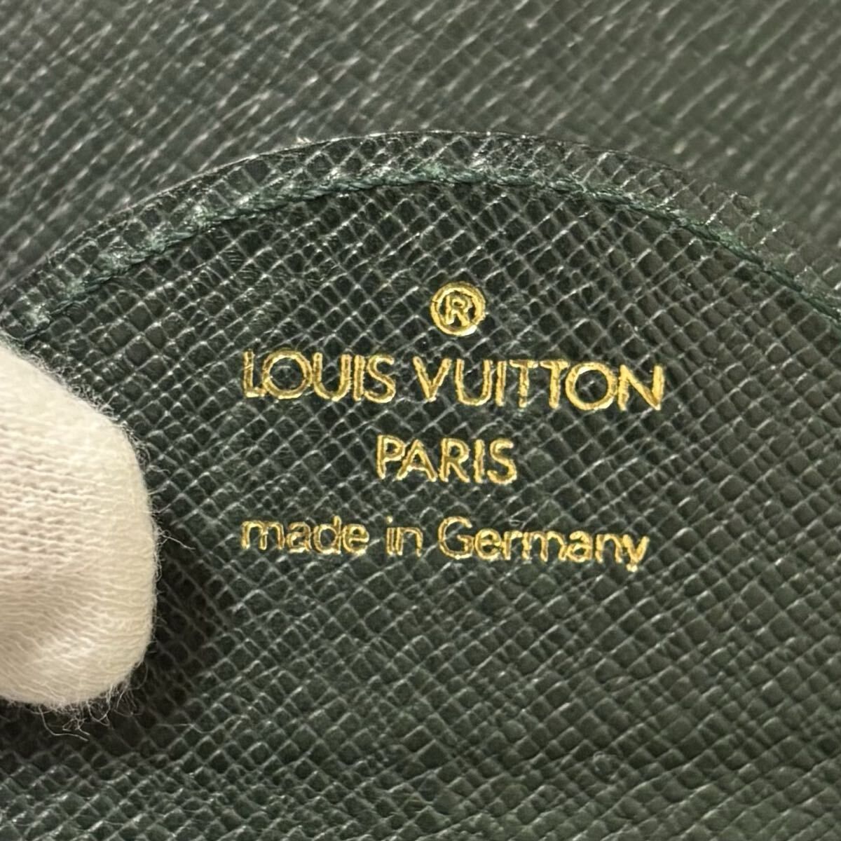 q76 キュベット タイガ エセピア ルイヴィトン コインケース ダーク