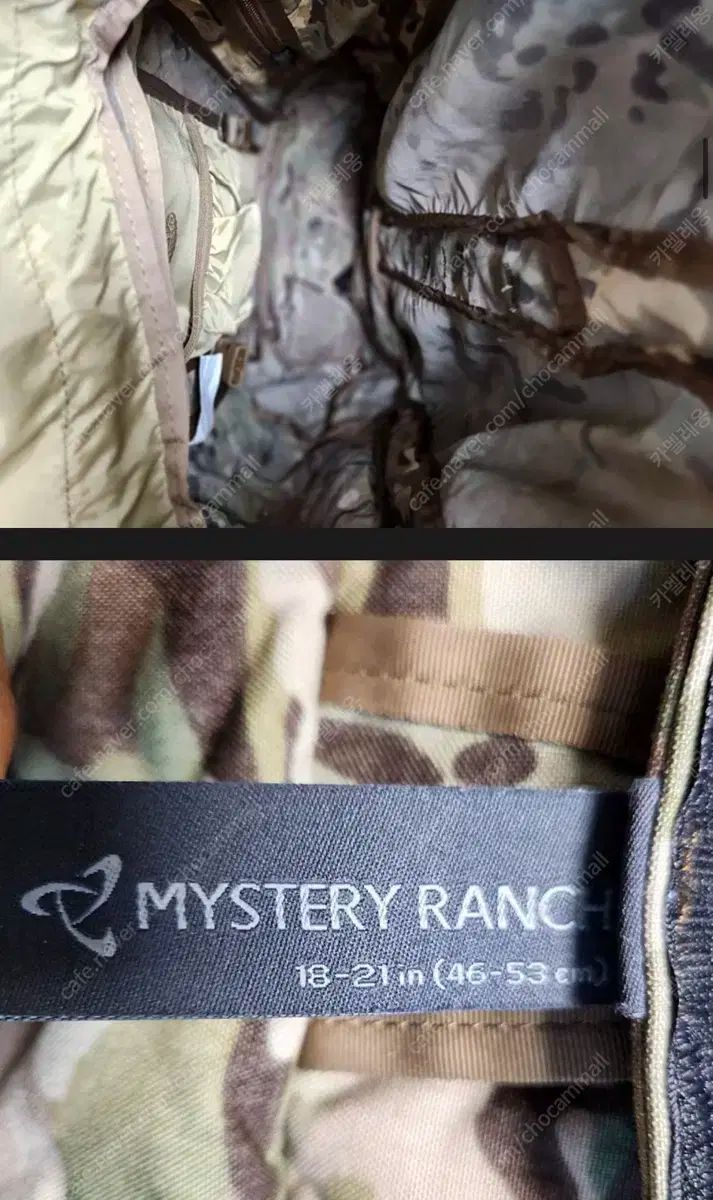 MYSTERY RANCH ゴルフ レン マルチカモ バックパッキング リュックサック 105L