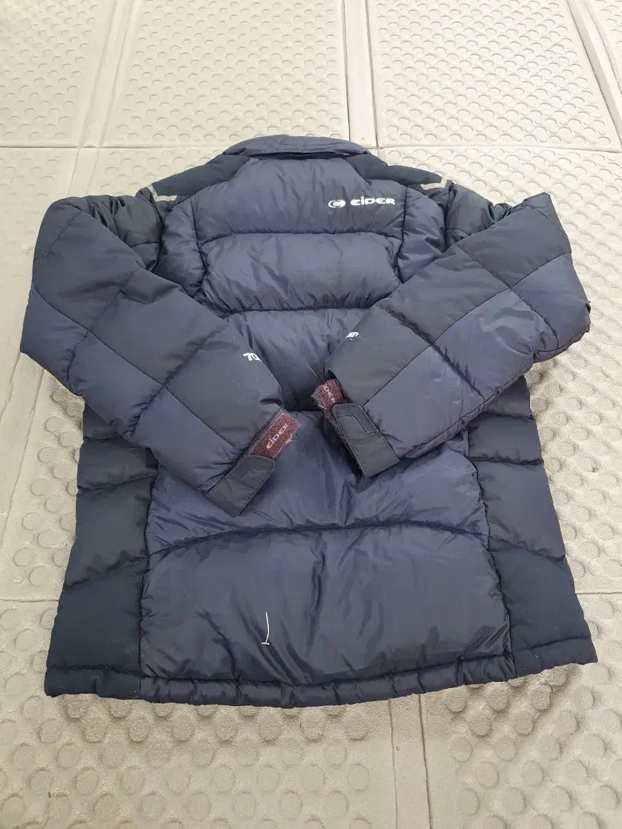 EIDER メンズ ネイビー ダウン アウター