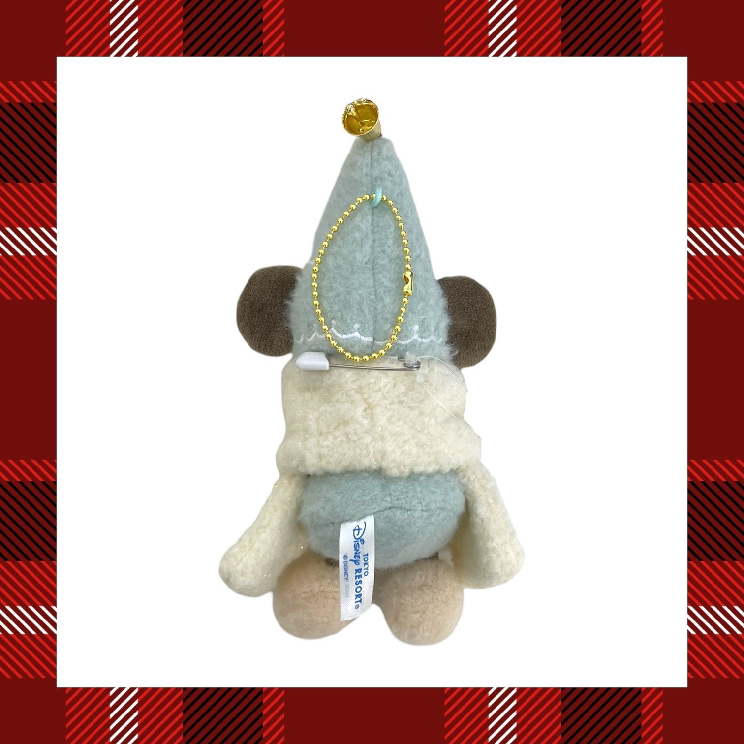 ディズニー クリスマス 2025【ぬいぐるみバッジ】リルリンリン 水色 青