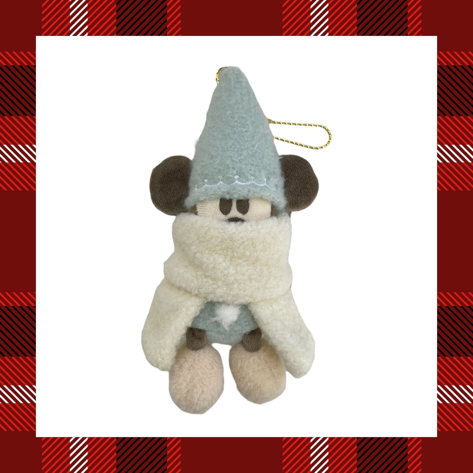 ディズニー クリスマス 2025【ぬいぐるみバッジ】リルリンリン 水色 青