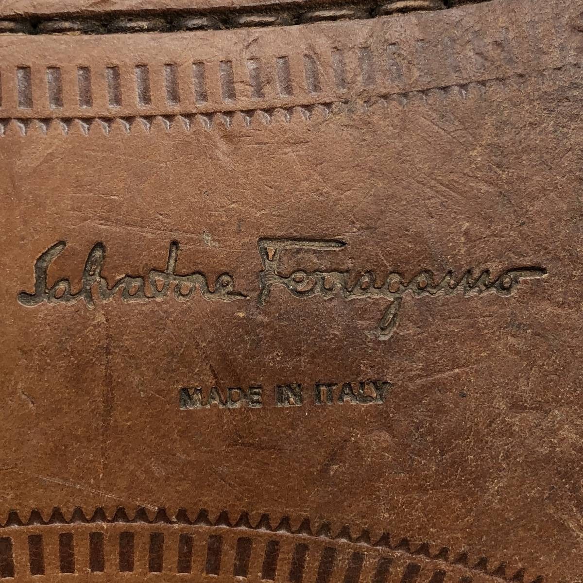 Ferragamo ストレートチップシューズ